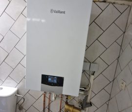 Installation d’une chaudière gaz à condensation Vaillant à Valdoie, avec réseau compatible pompe à chaleur – WT TOUS TRAVAUX